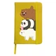 Блокнот А5 Три медведя (We Bare bears) Желтый (92288-2643-SY) - изображение 1