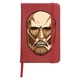 Блокнот А5 Атака титанов Колоссальный Титан портрет лого (Attack on Titan logo ) Красный (92288-3490-RD) - изображение 1
