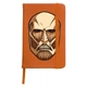 Блокнот А5 Атака титанов Колоссальный Титан портрет лого (Attack on Titan logo ) Оранжевый (92288-3490-OG) - изображение 1