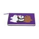 Блокнот А5 Три медведя (We Bare bears) Фиолетовый (92288-2643-PU) - изображение 4