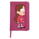 Блокнот А5 Мейбл Пайнс Гравиты Фолз (Mabel Pines Gravity Falls) Малиновый (92288-2625-FU) - изображение 1