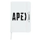 Блокнот А5 Апекс ледженс лого(Apex Legends logo) Белый (92288-3499-WT) - изображение 1