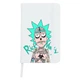 Блокнот А5 Морты Смит Рик и Морты (Morty Smith Rick and Morty) Белый (92288-2930-WT) - изображение 1