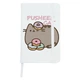 Блокнот А5 Кот Пушин (Pusheen Cat) Белый (92288-3346-WT) - изображение 1