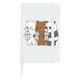 Блокнот А5 Вся правда про ведмедів (We Bare Bears) Білий (92288-2896-WT) - зображення 1