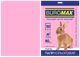 Бумага цветная PASTEL, розовая, 50 л., А4, 80 г/м² - изображение 1