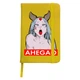 Блокнот А5 Ахэгао девушка-рот лого(Ahegao girl logo) Желтый (92288-3509-SY) - изображение 1