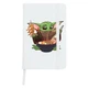 Блокнот А5 Грогу Йода вкусная еда(Grogu Baby Yoda) Белый (92288-3524-WT) - изображение 1