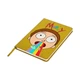 Блокнот А5 Рік Санчез та Морти Сміт Рік та Морти (Rick and Morty) Жовтий (92228-2946-SY) - зображення 5