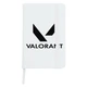 Блокнот А5 Валорант лого(Valorant logo) Білий (92288-3539-WT) - зображення 1
