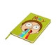 Блокнот А5 Рик Санчез и Морты Смит Рик и Морты (Rick and Morty) Салатовый (92288-2946-LM) - изображение 5