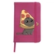 Блокнот А5 Піца кішка (Pizzacat) Малиновий (92228-3436-FU) - зображення 1