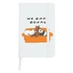 Блокнот А5 Вся правда про ведмедів (We Bare Bears) Білий (92288-2890-WT) - зображення 1