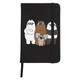 Блокнот А5 Вся правда о медведях (We Bare Bears) Черный (92288-2892-BK) - изображение 1