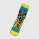 Женские носки Crazy Llama' s Ананасы, Бирюзовый 36-42р - изображение 2