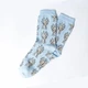 Шкарпетки Crazy Llama's Рік і Морті Блакитні, One Size 37-44р. - зображення 1