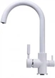 Смеситель для кухни под осмос Globus Lux GLLR-0333-7-White - изображение 3
