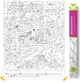 Раскраска-виммельбух OZZO Джунгли зовут 84 х 60 см (020944) - изображение 1