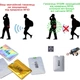 Чохол для банківської картки InterCase із захистом від сканування Anti RFID Black (22609-2B) - зображення 3