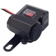 Зарядное устройство на руль мотоцикла USB 2шт. + прикуриватель + вольтметр/амперметр - изображение 5