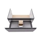 Тумба підвісна Qtap Robin GRAPHITE/WHITISH OAK QT1374TPВ8002NGWO - зображення 5