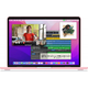 Чехол-накладка Fruct AirM2/M3 для MacBook Air 13.6 M2 2022 / M3 2024 / M4 2025 Матовый Pink - изображение 3