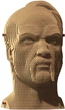 3D пазл-конструктор Cartonic 3D Puzzle Cossack Warrior Козак Картонный (CARTCOSS) - изображение 1