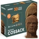3D пазл-конструктор Cartonic 3D Puzzle Cossack Warrior Козак Картонный (CARTCOSS) - изображение 2