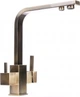 Смеситель кухонный с подключением к фильтру GLOBUS LUX GLLR-0111-9-Bronze - изображение 4