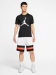 Футболка хлопковая длинная мужская Nike M Jordan Jumpman Ss Crew CJ0921-011 S Черная с принтом (0193151209535) - изображение 3