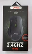 Миша JEDEL W400 бездротова для ноутбуку компактна на акумуляторі 1600 DPI Чорна (10322) - изображение 5