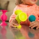 Набор сенсорных погремушек на присосках Fat Brain Toys pipSquigz 3 шт. (F089ML) 4267724 - изображение 8