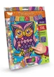Набір для творчості Danko Toys "Блискуча мозаїка" Сова (рос.) (БМ-02-08) - зображення 1