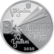 Монета срібна НБУ "Самійло Величко" 10 грн 2020 - зображення 1