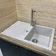 Кухонная мойка гранит ADAMANT Fort 770x495x200 Терра-07 с сифоном Nova - изображение 6