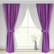 Подвійні вкорочені штори-занавіски для кухні Adagio Windows Decor Яскраві штори у розмірах 1,4х1,7м (4шт) під карниз 1,5-2м - изображение 1