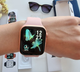 Розумний смарт годинник Smart Watch 44mm Bluetooth LUX32 PRO Series 6 Aluminium + 2 РЕМІШКА (додаток RDFIT) PINK - зображення 6