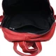 Женский кожаный рюкзак Keizer K110086-red - изображение 7