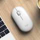 Мышка беспроводная оптическая Bluetooth или USB LOGITECH Pebble M350 Черный - изображение 6