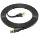 Сетевой кабель для интернета HOCO US07 General |5м/RJ45/cat-6| Черный - изображение 1
