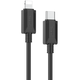 Кабель для зарядки с быстрой зарядкой Type-C to Lightning Apple iPhone HOCO X73 |100см/20W| Черный - изображение 1