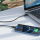 Кабель для зарядки с быстрой зарядкой Type-C to Lightning Apple iPhone HOCO X73 |100см/20W| Черный - изображение 5
