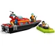 Конструктор LEGO City Човен пожежної бригади (60373) - изображение 4