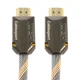 Кабель Cablexpert CCBP-HDMIPCC-1M Premium HDMI v2.0a 1.0 m (gold) - зображення 1
