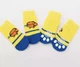 Носки с антискольжением для собак хлопок Yellow Size L - изображение 1