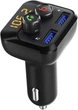 FM-трансмітер Grand-X 98GRX MegaBass, Bluetooth V5.0, Hands Free, MicroSD, 2 USB 1 A + 2.4 A - изображение 5