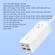Мережевий фільтр-подовжувач Ldnio 5в1 65W (2xUSB, 2xType-C + розетка) Quick charge 4.0 - зображення 5