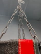 Боксерская груша мешок BIG MONKEY черная ПВХ 98х65 см на 4 цепях - изображение 2