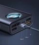 Портативний зарядний павербанк Baseus Amblight 30000mAh 65W 6Aс технологією швидкої зарядки QC3.0+PD3.0 для зарядки телефона планшета и ноутбука Чорний - зображення 10