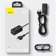 Мережевий зарядний пристрій Baseus GaN3 Pro Desktop Fast Charger 2C+2U на100W (CCGP000101) Black - зображення 9
